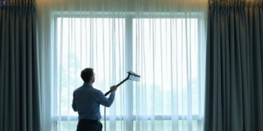 Commercial curtain steam cleaning service woolloomooloo-nsw hotels offices